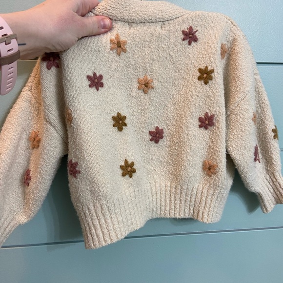 Rylee + Cru Fall Flowers cardigan - Picture 4 of 6